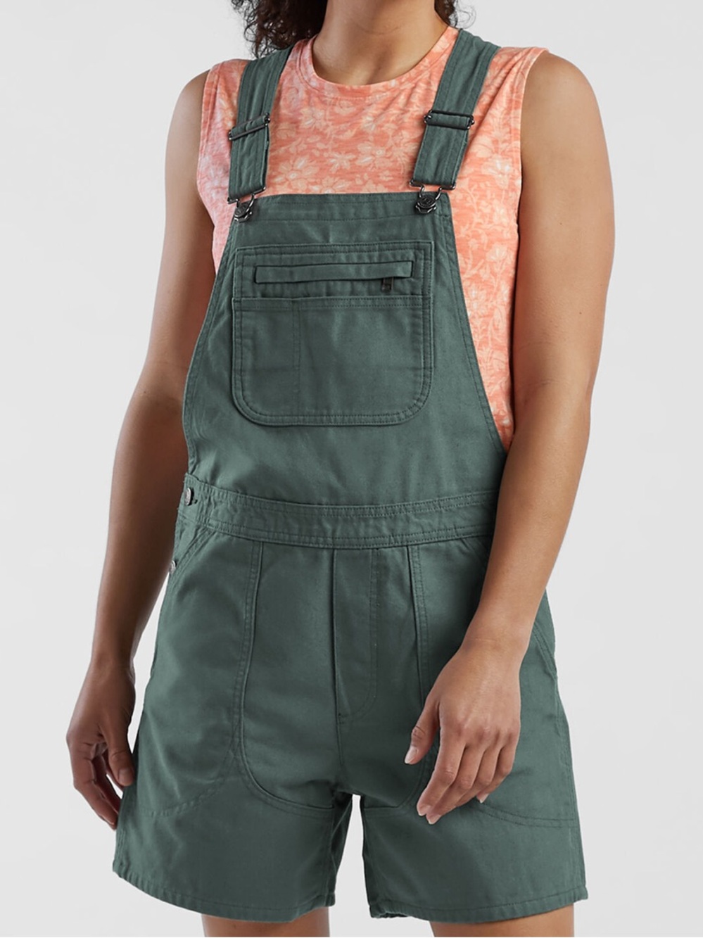Patagonia Stand Up® Short Overalls Women’s Basin Green Size Large